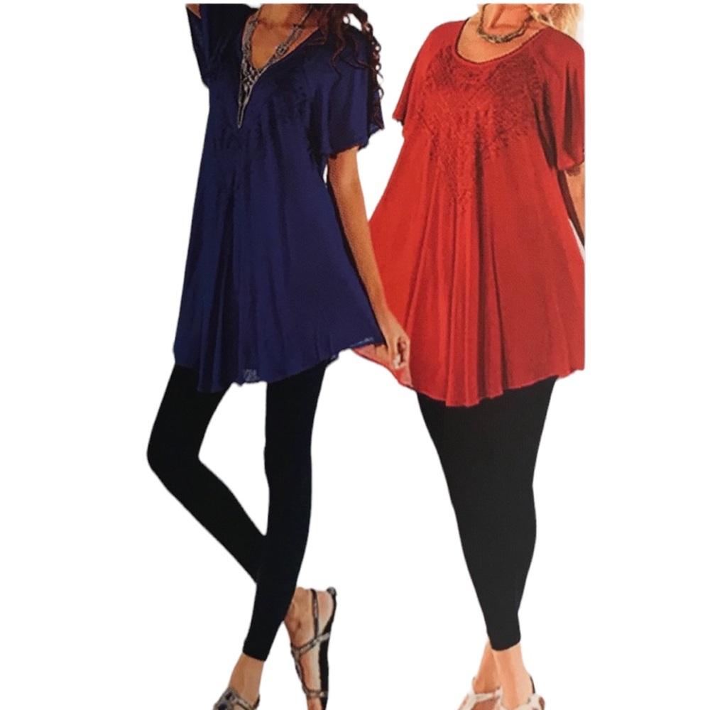 NWT.  BLUE Sacred Threads Dress/Tunic.   LG/GY01.  220325